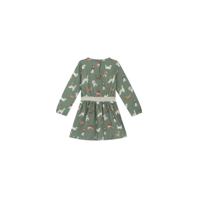 Dress long sleeves NEL-SG-52-A K KHAKI