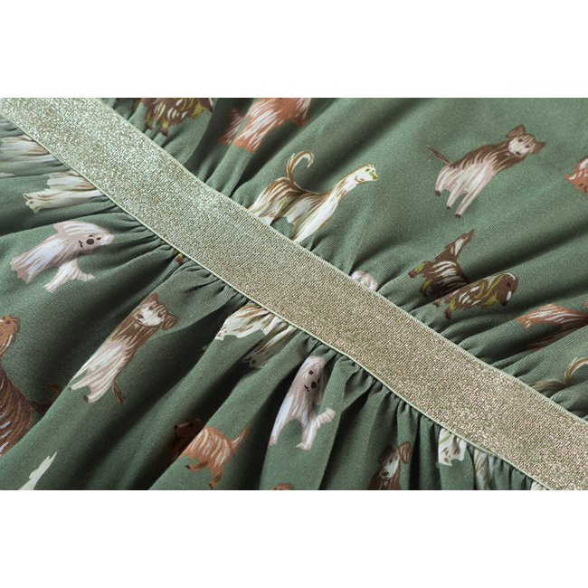 Dress long sleeves NEL-SG-52-A K KHAKI