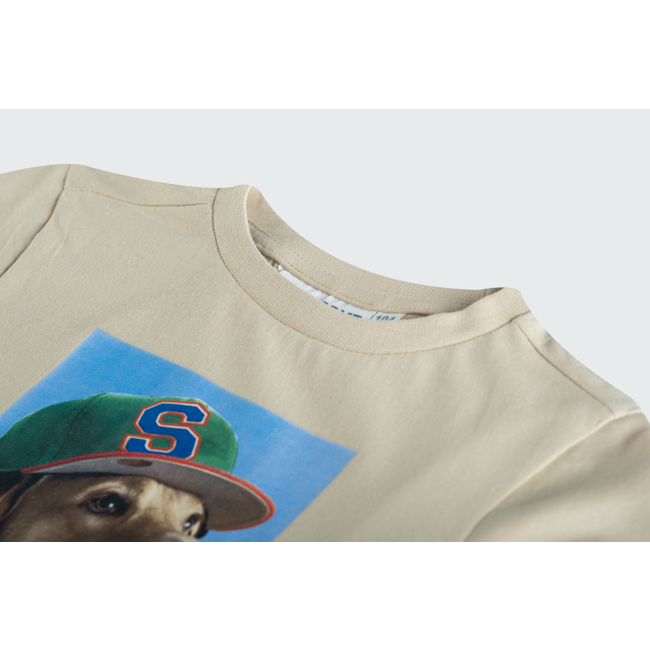 T-shirt long sleeves JACKSON-SB-03-C BI BEIGE