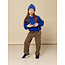 2532-7339-186 Little lurex sweater 186 Kobalt blue