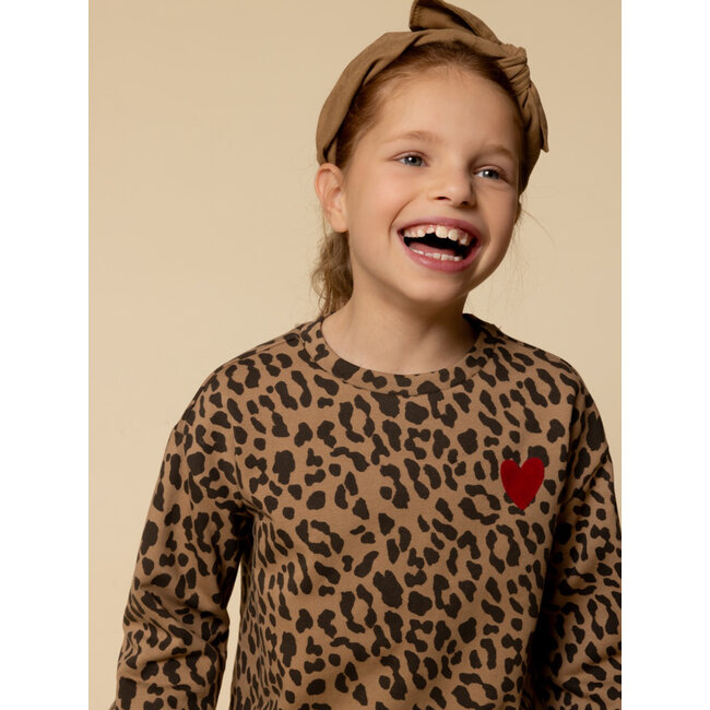 2532-7336-924 Little sweater 924 Leopard AO
