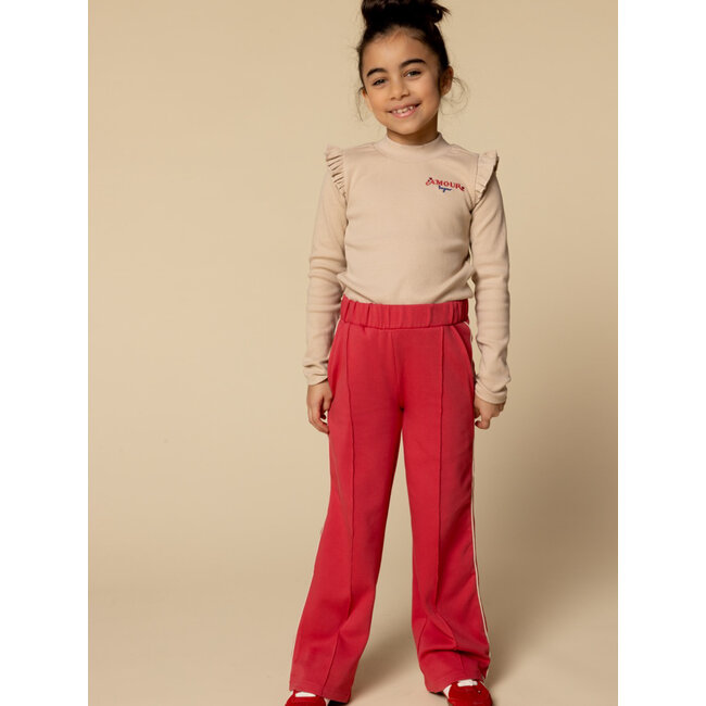 2532-7643-257 Little sweat pants 257 BRIGHT RED
