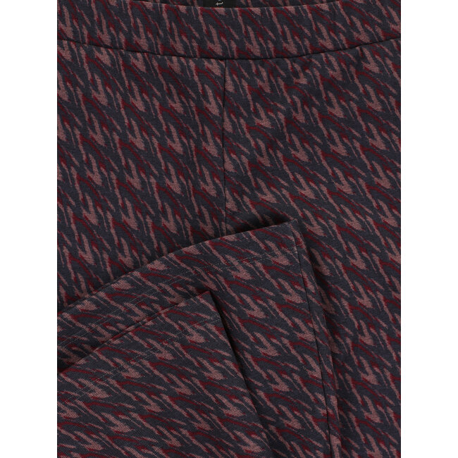 2532-5621-838 10Sixteen Printed Flare pants 838 Rose Camouflage