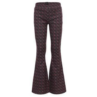 Looxs 10Sixteen 2532-5621-838 10Sixteen Printed Flare pants 838 Rose Camouflage