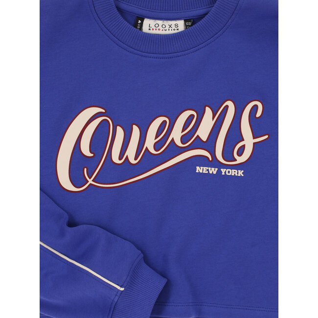 2532-5341-182 10Sixteen Sweater 182 acid blue