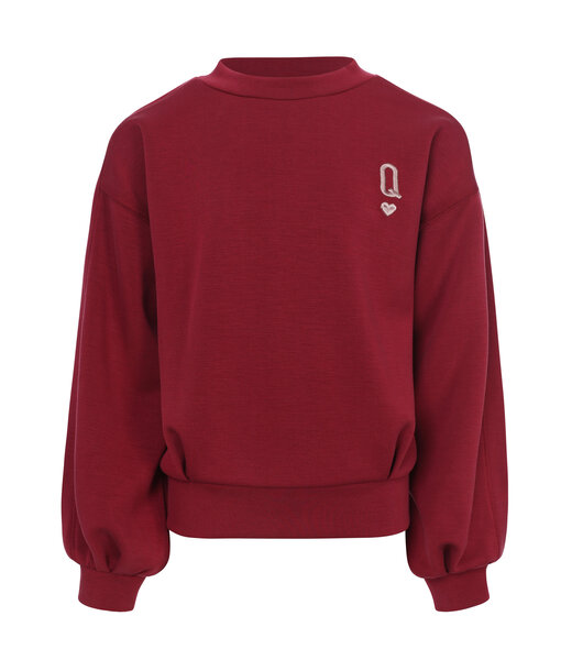 Looxs 10Sixteen 2532-5337-277 10Sixteen Sweater 277 Red rose