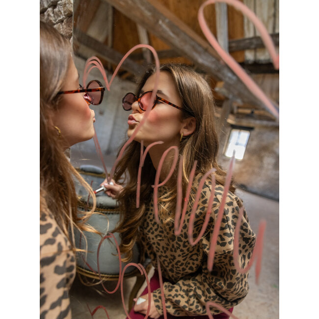 2532-5316-924 10Sixteen Sweater 924 Leopard AO