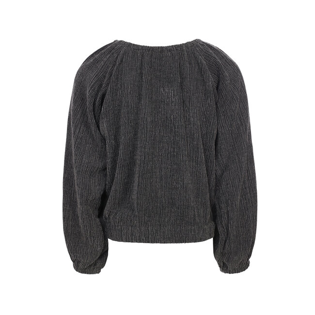 2532-5133-741 10Sixteen Smock Top 741 Washed grey