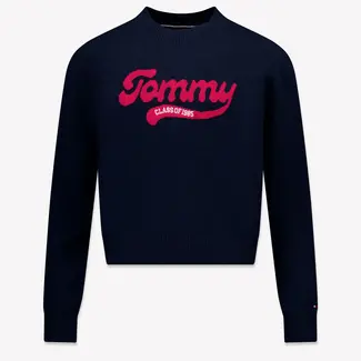 Tommy Hilfiger TOMMY LOGO SWEATER, C1G Dark Night Navy