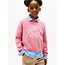 HEART JACQUARD SWEAT, THC Mystic Pink