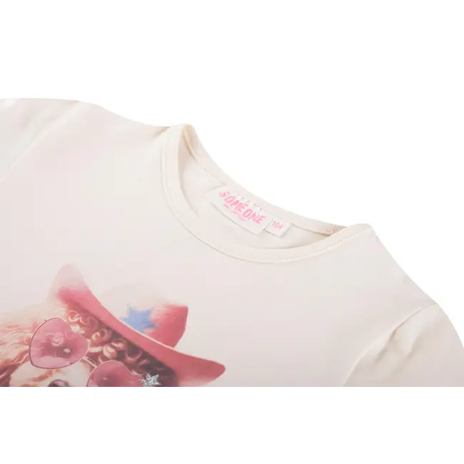 T-shirt long sleeves DAPHNE-SG-03-F DRE DARK ECRU