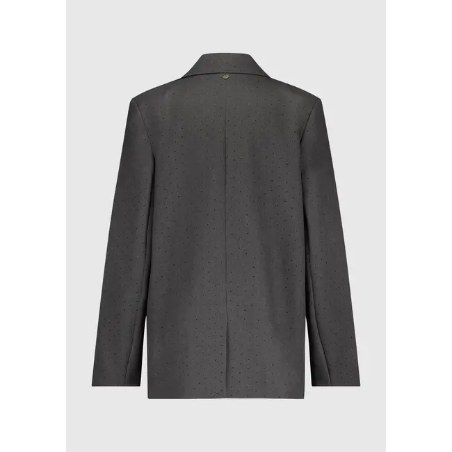 GIRLS JOSHA BLAZER 1113 Dark grey