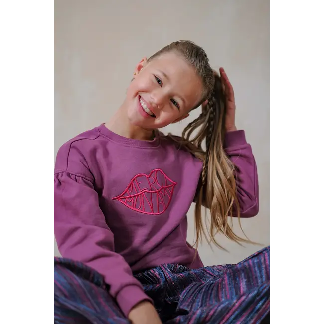 Folly Flo girls plissé glitter pant 999 Multi