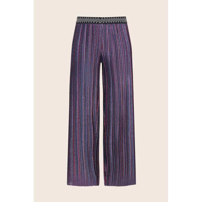 Folly Flo girls plissé glitter pant 999 Multi