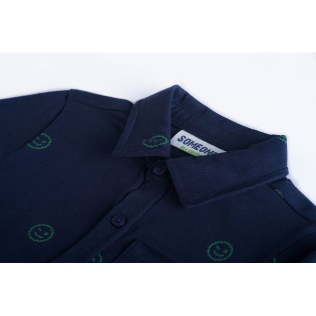 Shirt long sleeves GAMEOVER-SB-22-C N NAVY