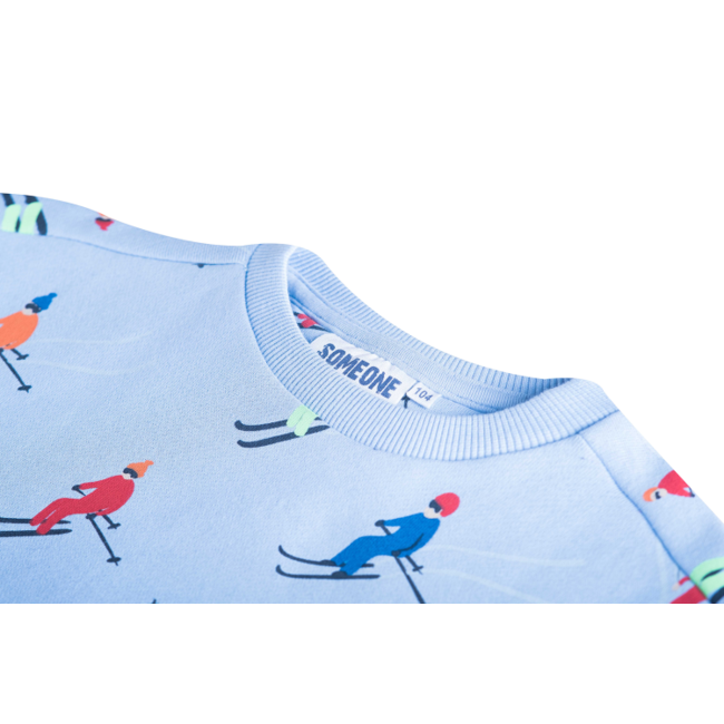 Sweater long sleeves ELLIOT-SB-16-B LB LIGHT BLUE