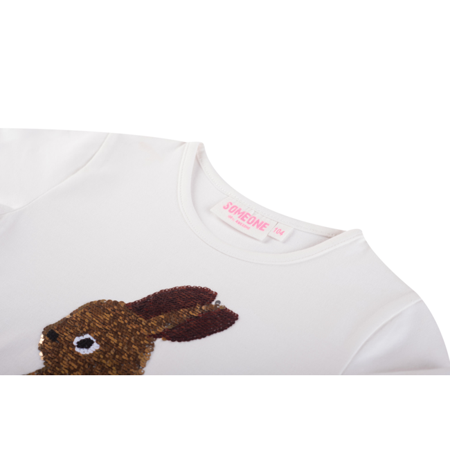 T-shirt long sleeves AIDA-SG-03-H E ECRU