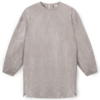Alix the Label Kids Knitted Silver Dress