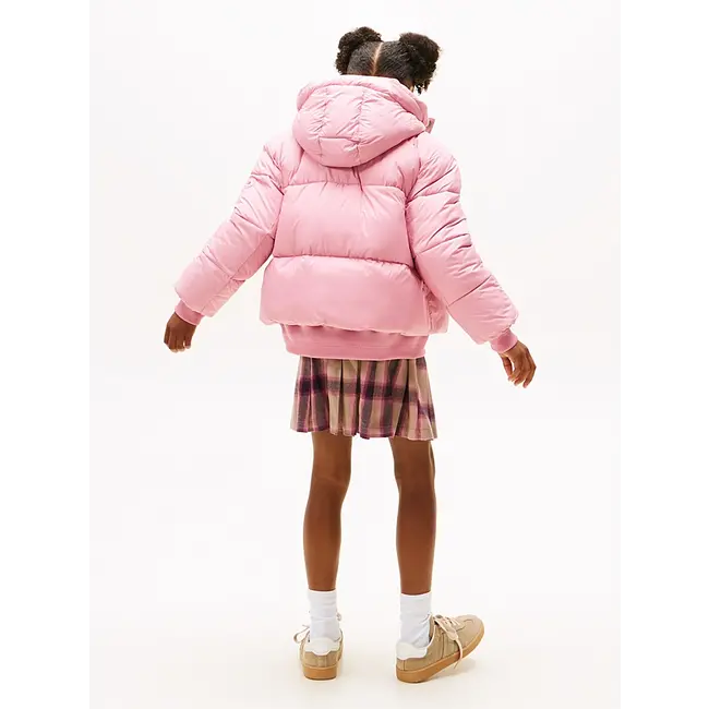 BRANDED PUFFER JACKE, THC Mystic Pink