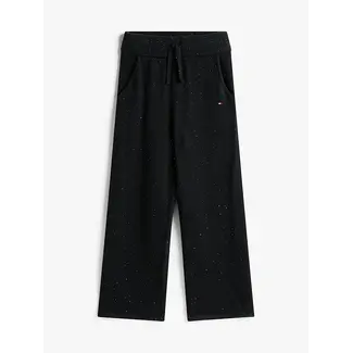 Tommy Hilfiger WIDE LEG SEQUINS SWE, BDS Black