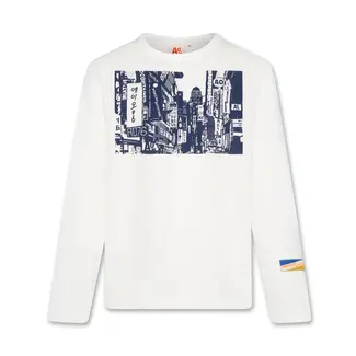 AO76 ben t-shirt street 000100 - white