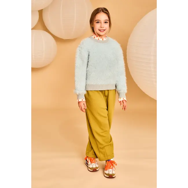 carla c-neck plain 000720 - ciel