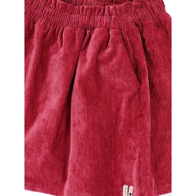 2533-7748-234 Little velvet skirt 234 pink rose