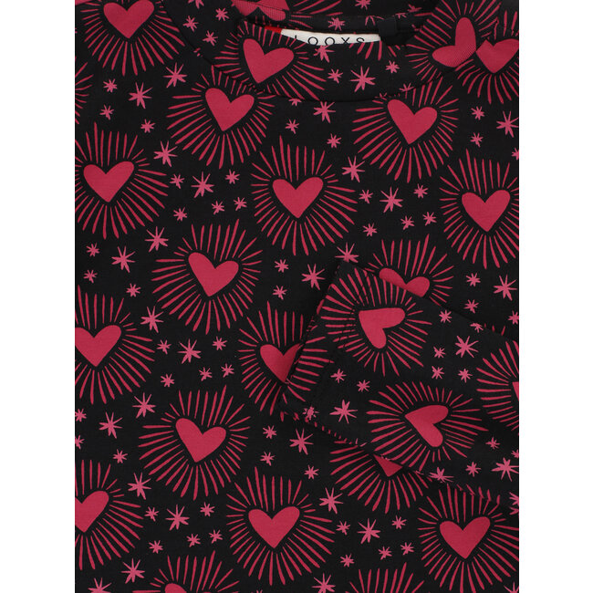 2533-7478-969 Little t-shirt lonsleeve 969 Boho Hearts