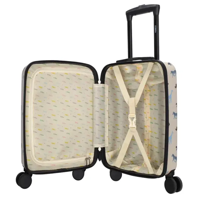 Zebra Travel Koffer Camel Wildlife