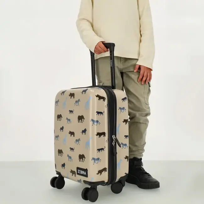 Zebra Travel Koffer Camel Wildlife
