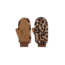 Fur Mits Print Brown