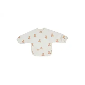 Jollein Slab Waterproof met mouw Teddy Bear