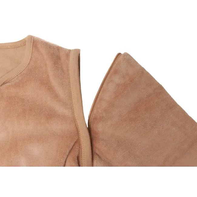 Slaapzak met afritsbare mouw  velvet Biscuit