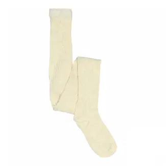 MP Denmark Cotton Rib Tights - Creme Melange 499 -