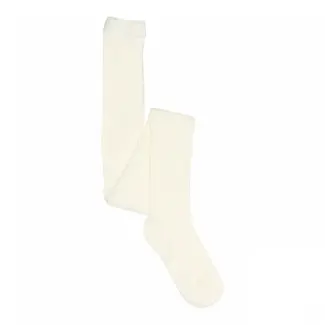 MP Denmark Cotton Rib Tights Off White - 43 -