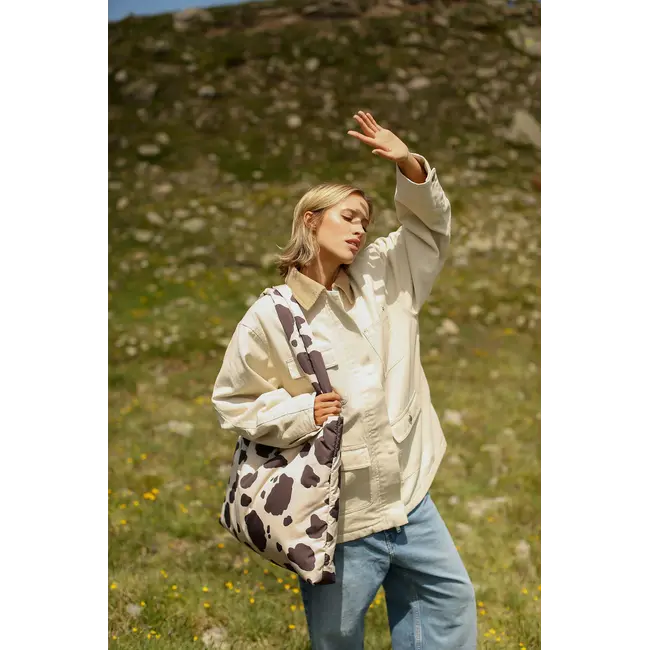 Puffy Mom Bag 1098 Brown