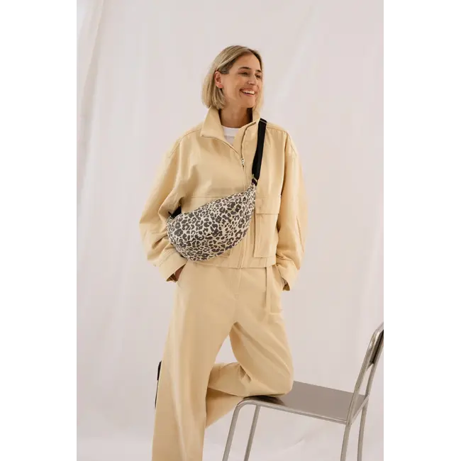 Soft Cotton Adult Fanny Pack Leopard