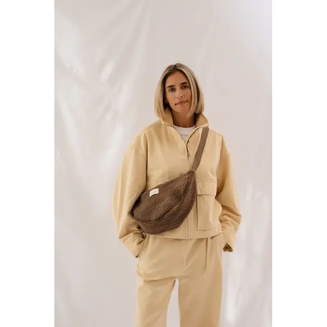 Teddy Maxi Fannypack Brown