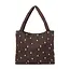 Studio Noos Puffy Mom Bag 1104 Brown Hearts