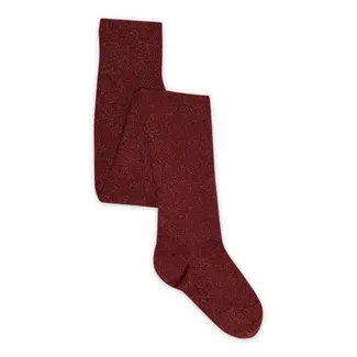 MP Denmark Glitter tights 10 385 1451 wine red