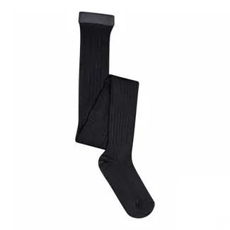 MP Denmark Cotton Rib Tights - Black -08