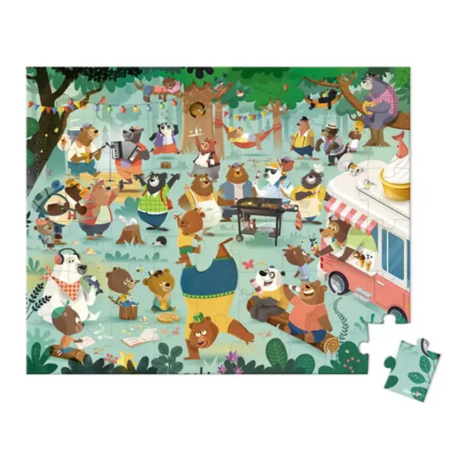 Janod Puzzel - Berenfamilie 54 stuks 5+