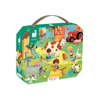 Janod Janod Puzzel - Op de Boerderij - 24 stuks 3+