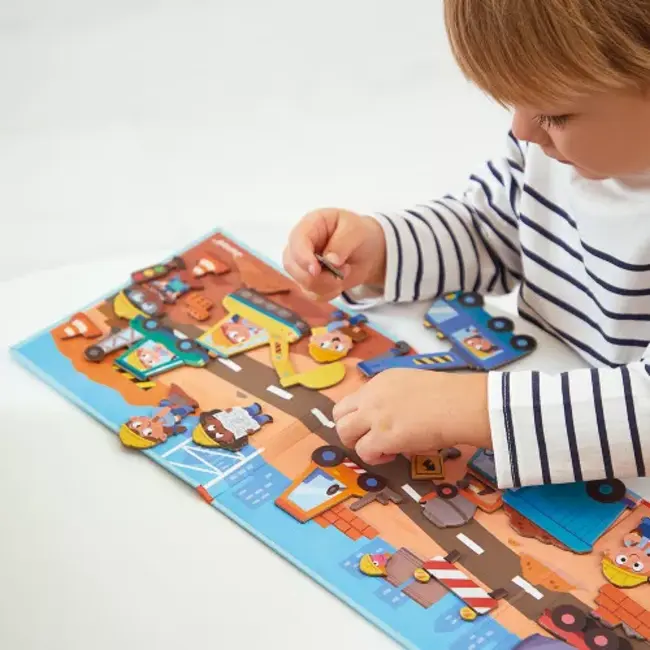 Janod Magneti Stories - Bouwterrein -