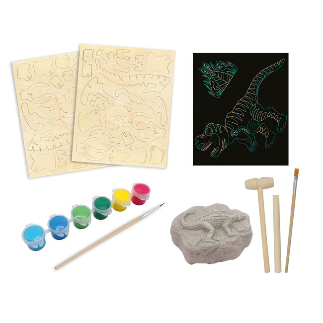 Janod Atelier Dinosaurus Activiteitendoos
