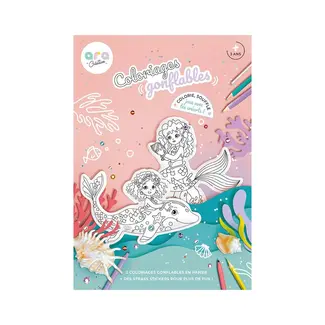 Ara Creative Ara Creative Opblaasbare Kleurplaat Zeemeermin