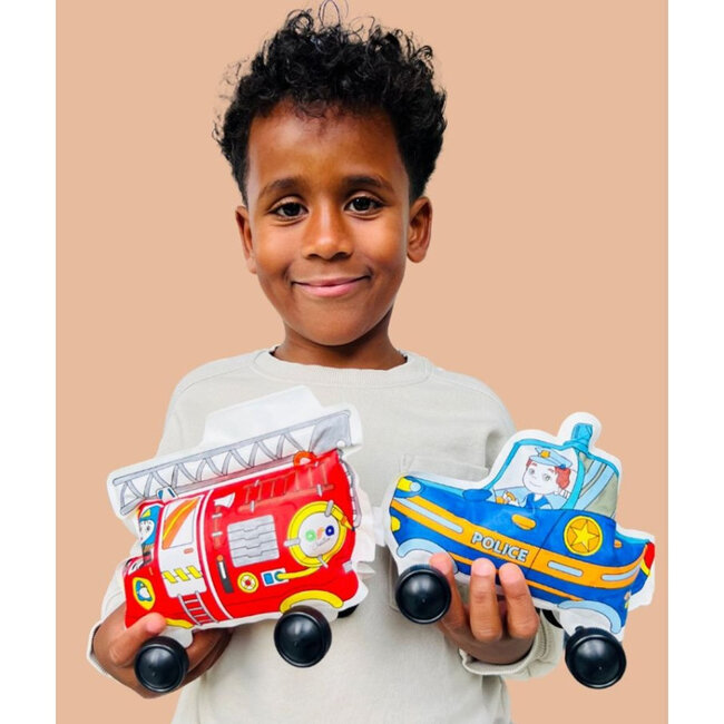 Ara Creative Opblaasbare Kleurplaat Politie