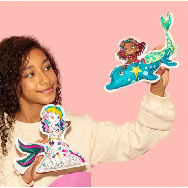 Ara Creative Opblaasbare Kleurplaat Zeemeermin