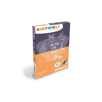 Kidywolf REFIL KIDYDRAW MINI Tekeningen "er was eens" en "dieren -