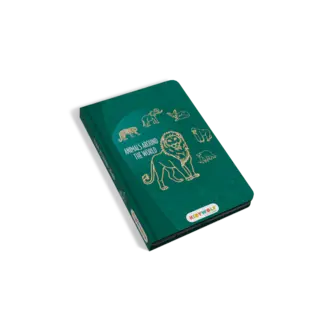 Kidywolf KIDYDRAW-MINI Tekenblok 30 Dieren over de hele wereld -